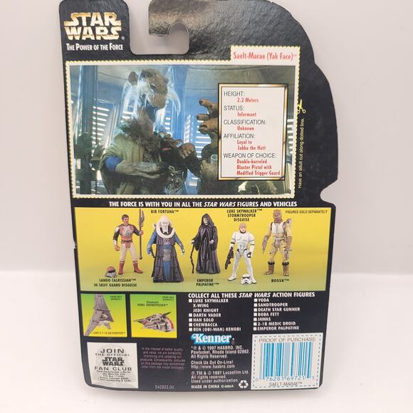 Star Wars The Power of the Force EV9D9 Saelt Maree Leia New in Packaging - Picture 6 of 8